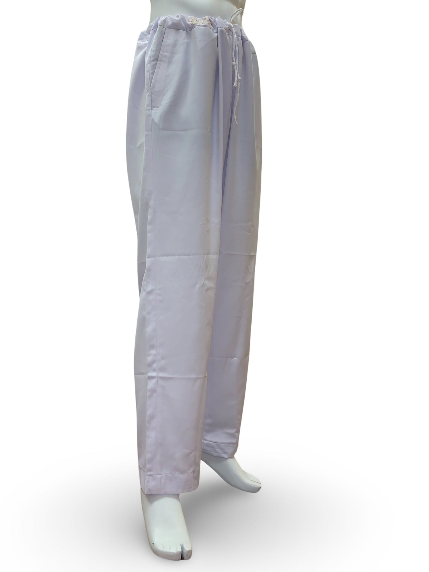 Men’s Formal Embroidery 2pc Kaftan Set (White & Blue)