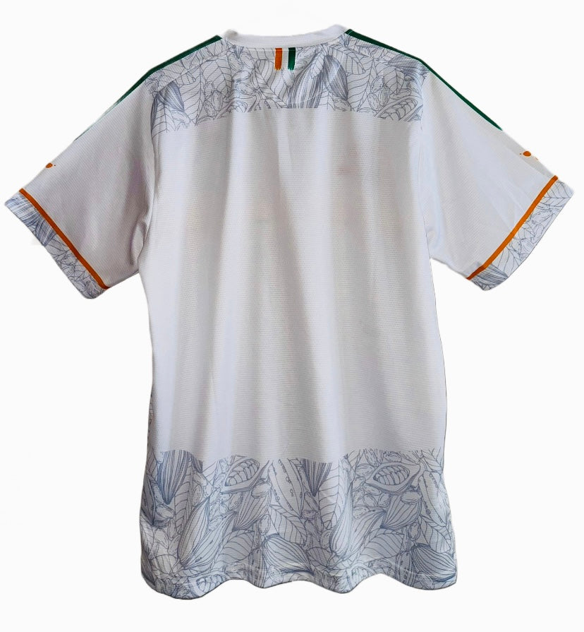 Côte D’Ivoire Jersey (White) - Seasonal