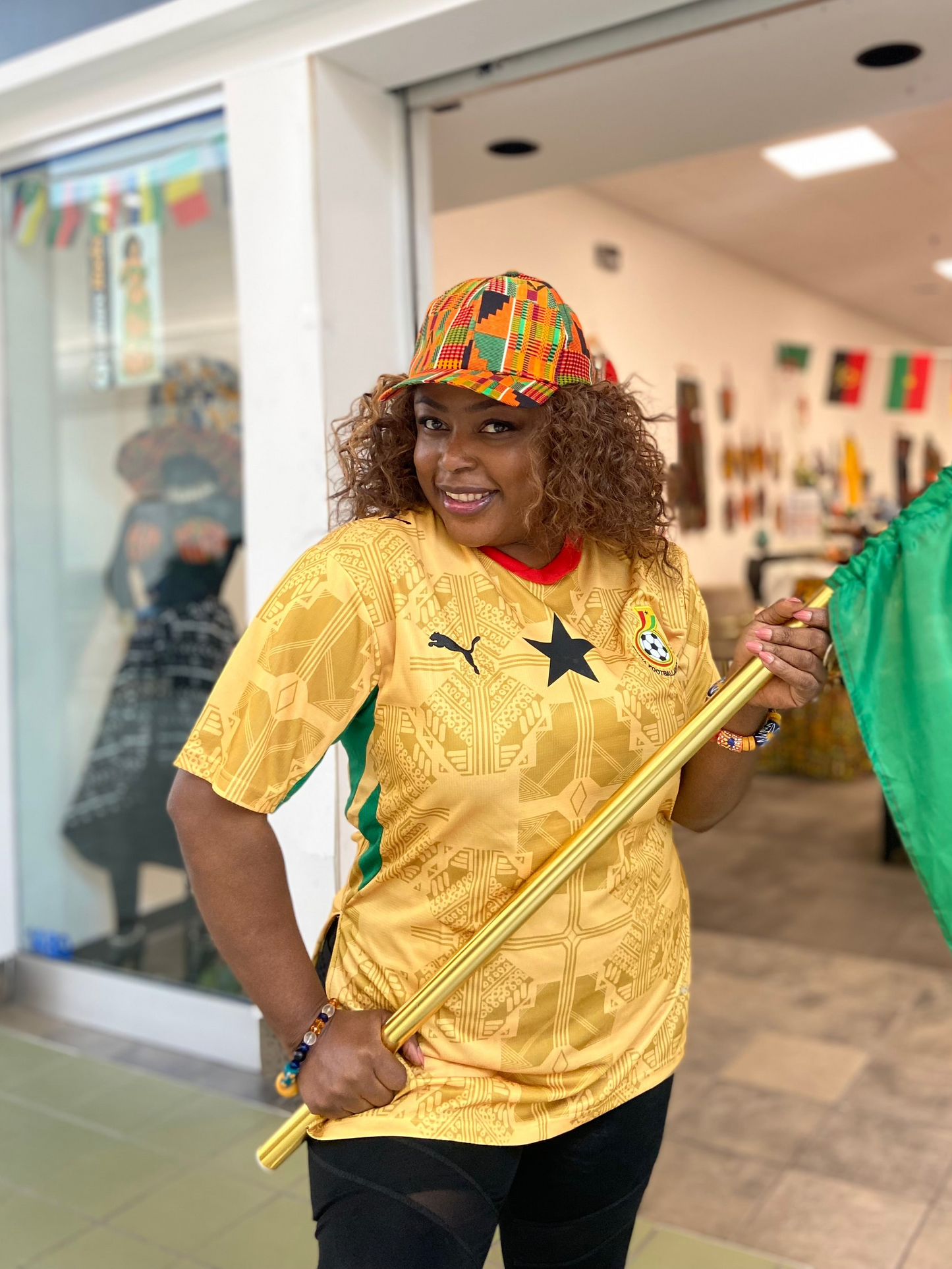 Ghana PUMA Jersey 2026 World Cup (Gold) - Seasonal