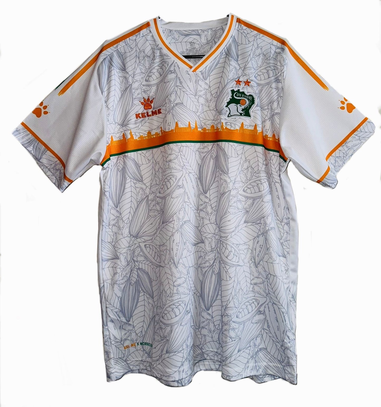 Côte D’Ivoire Jersey (White) - Seasonal