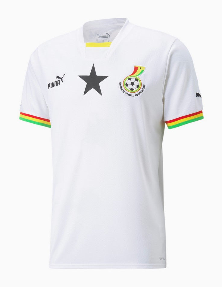 Ghana Jersey (White) - Seasonal