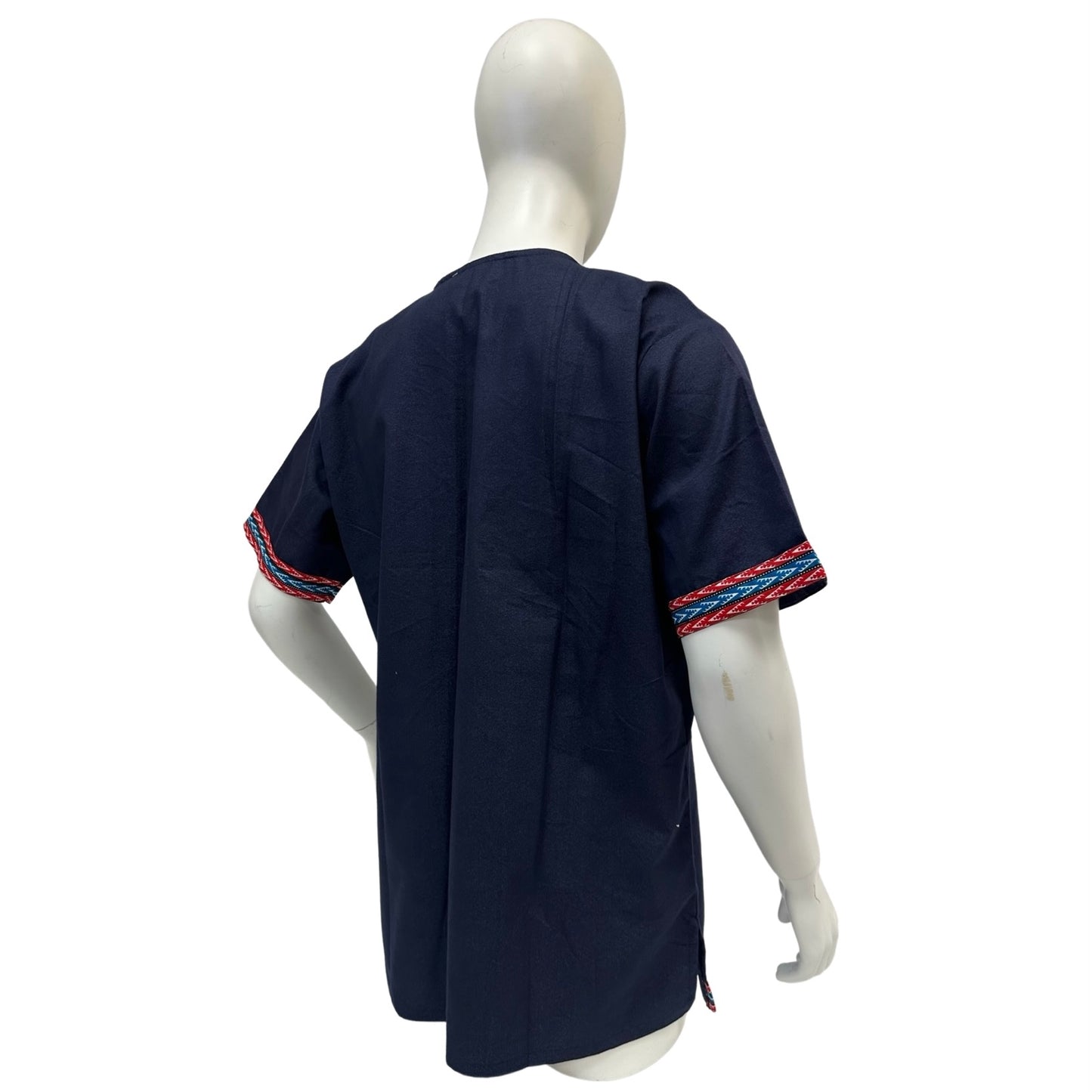 Men’s Denim Dashiki Top