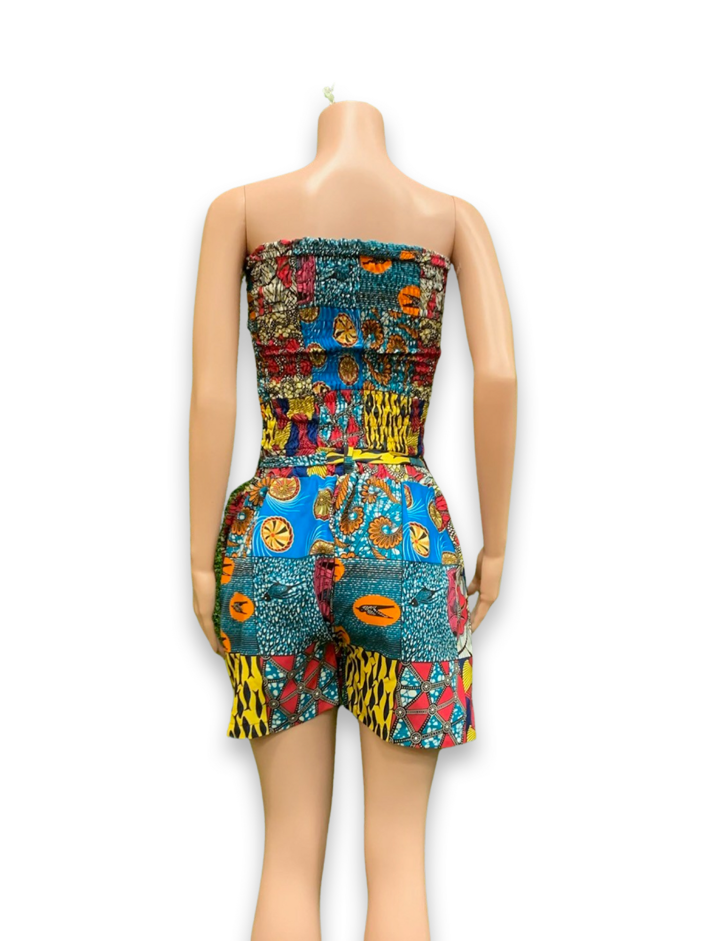 Ankara Tube Crop Top