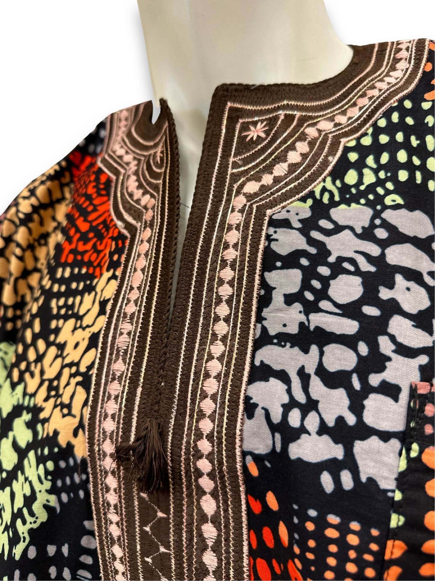 Men’s African Print Shirt - Multicolor