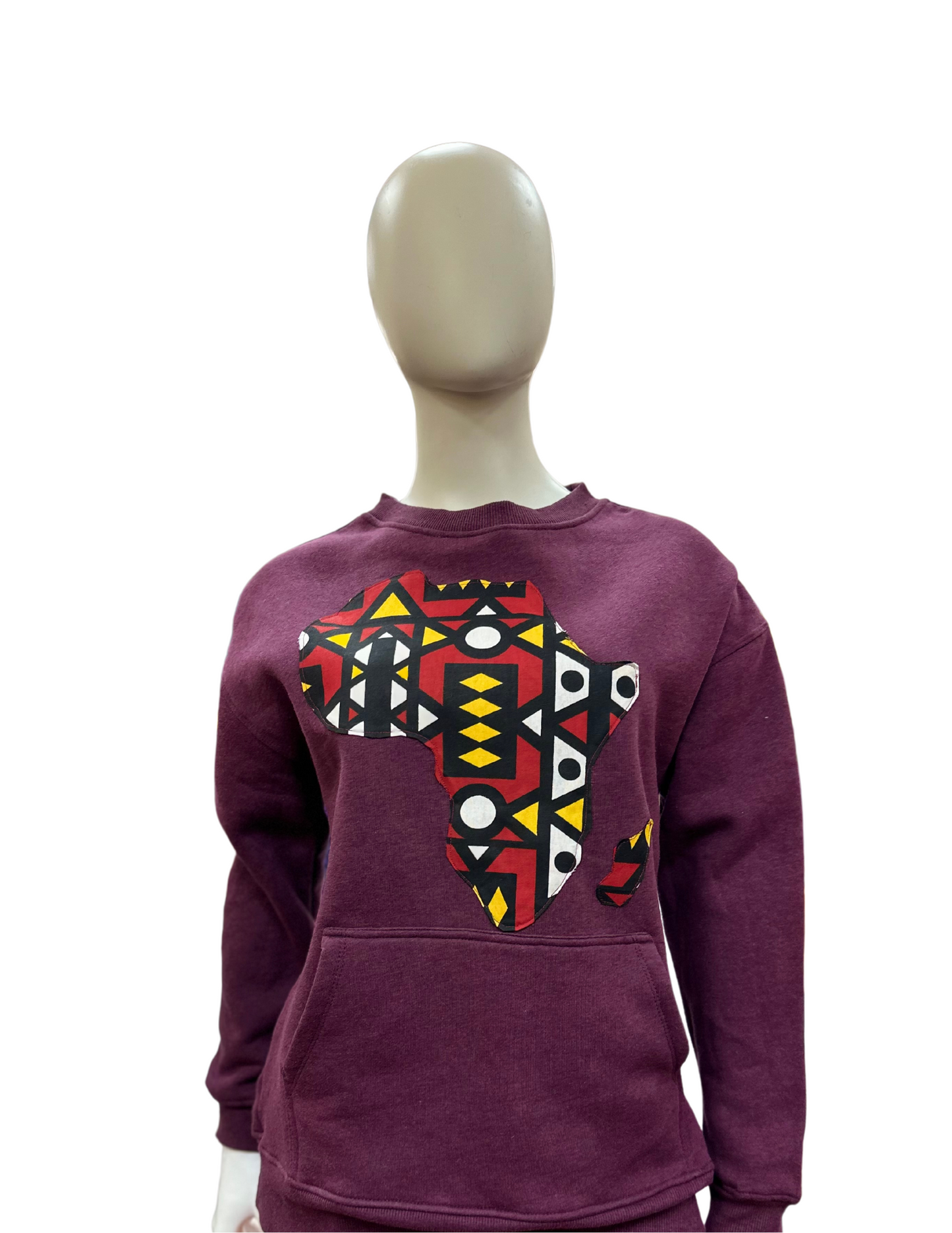Ankara Hoodie Sweatshirt