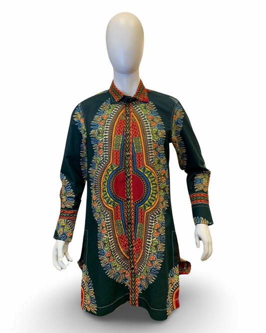 Men’s Formal Dashiki Dress Shirt