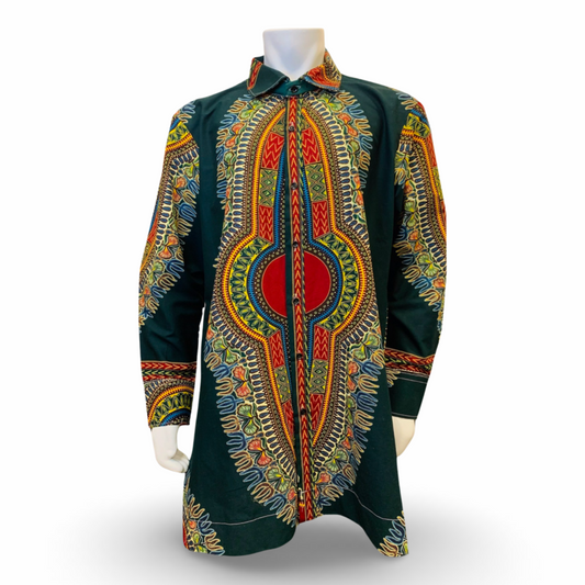 Men’s Formal Dashiki Dress Shirt