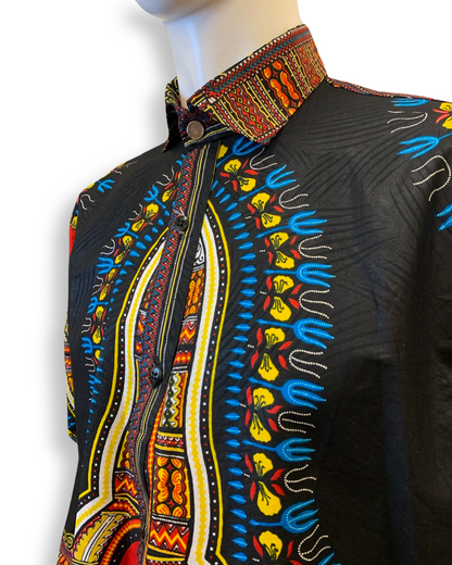 Men’s Formal Dashiki Dress Shirt