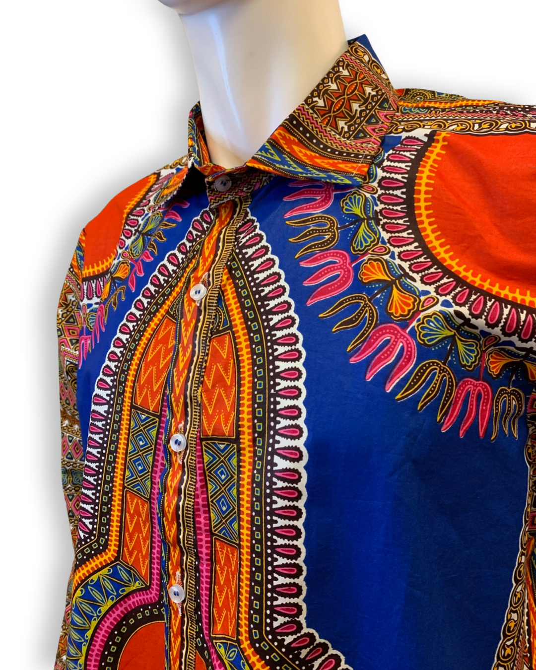 Men’s Formal Dashiki Dress Shirt
