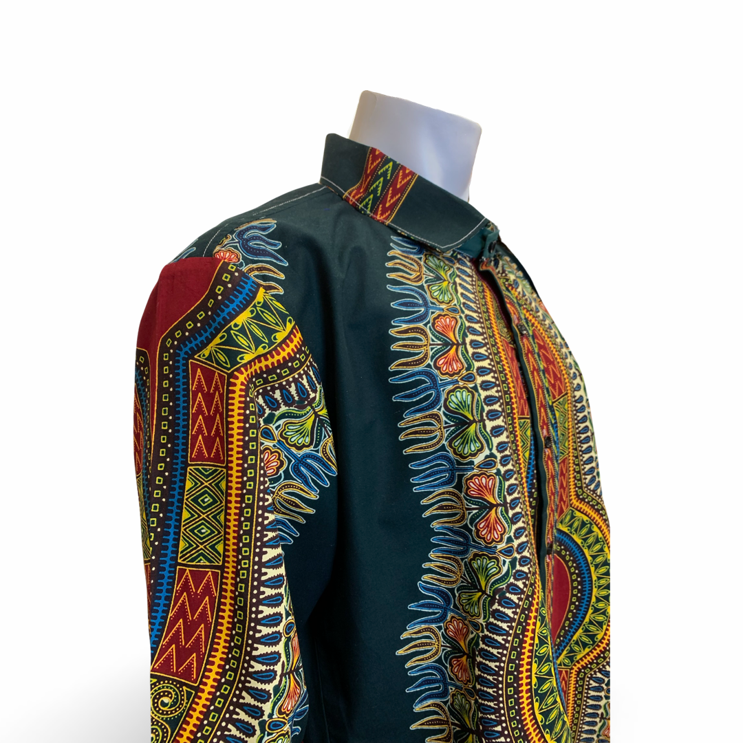 Men’s Formal Dashiki Dress Shirt