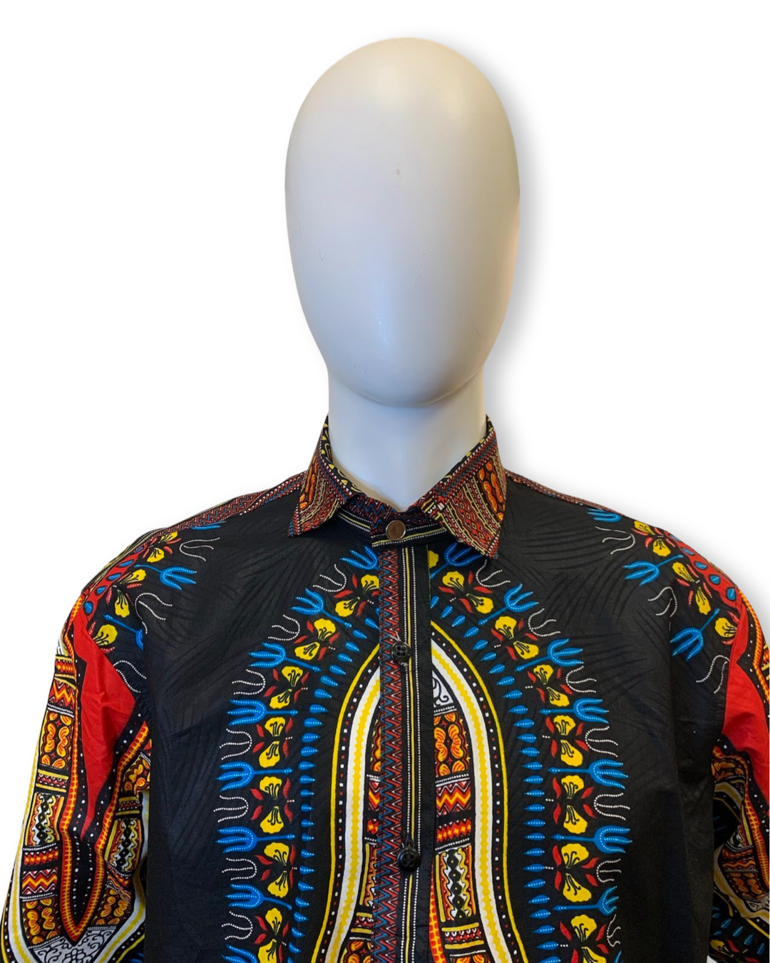 Men’s Formal Dashiki Dress Shirt