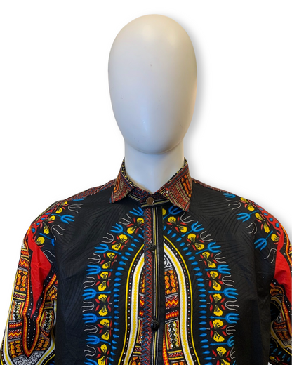 Men’s Formal Dashiki Dress Shirt