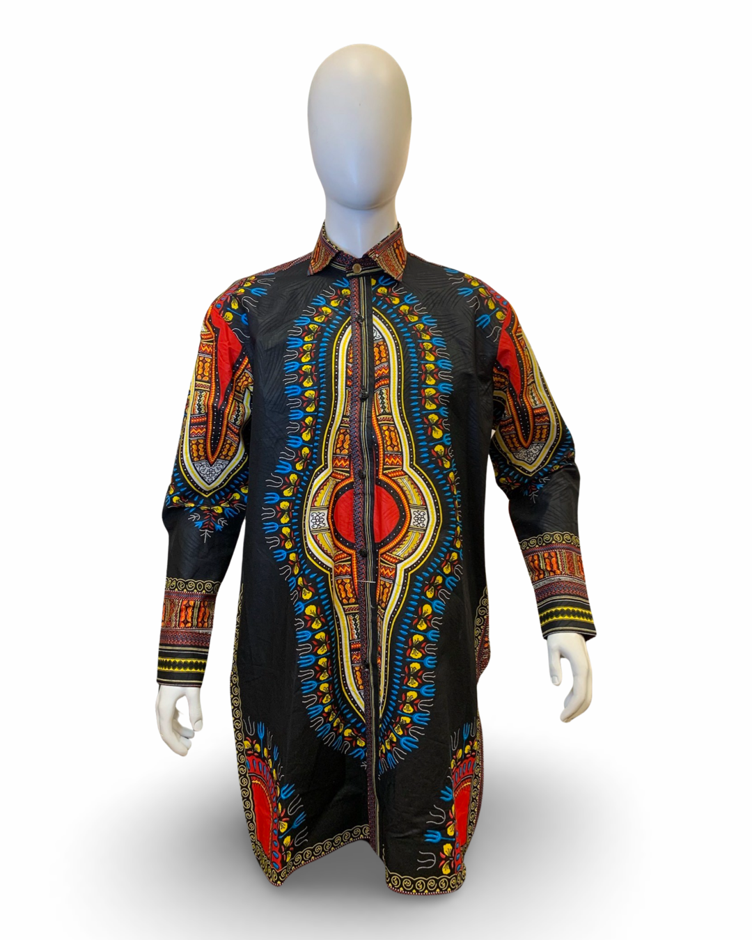 Men’s Formal Dashiki Dress Shirt