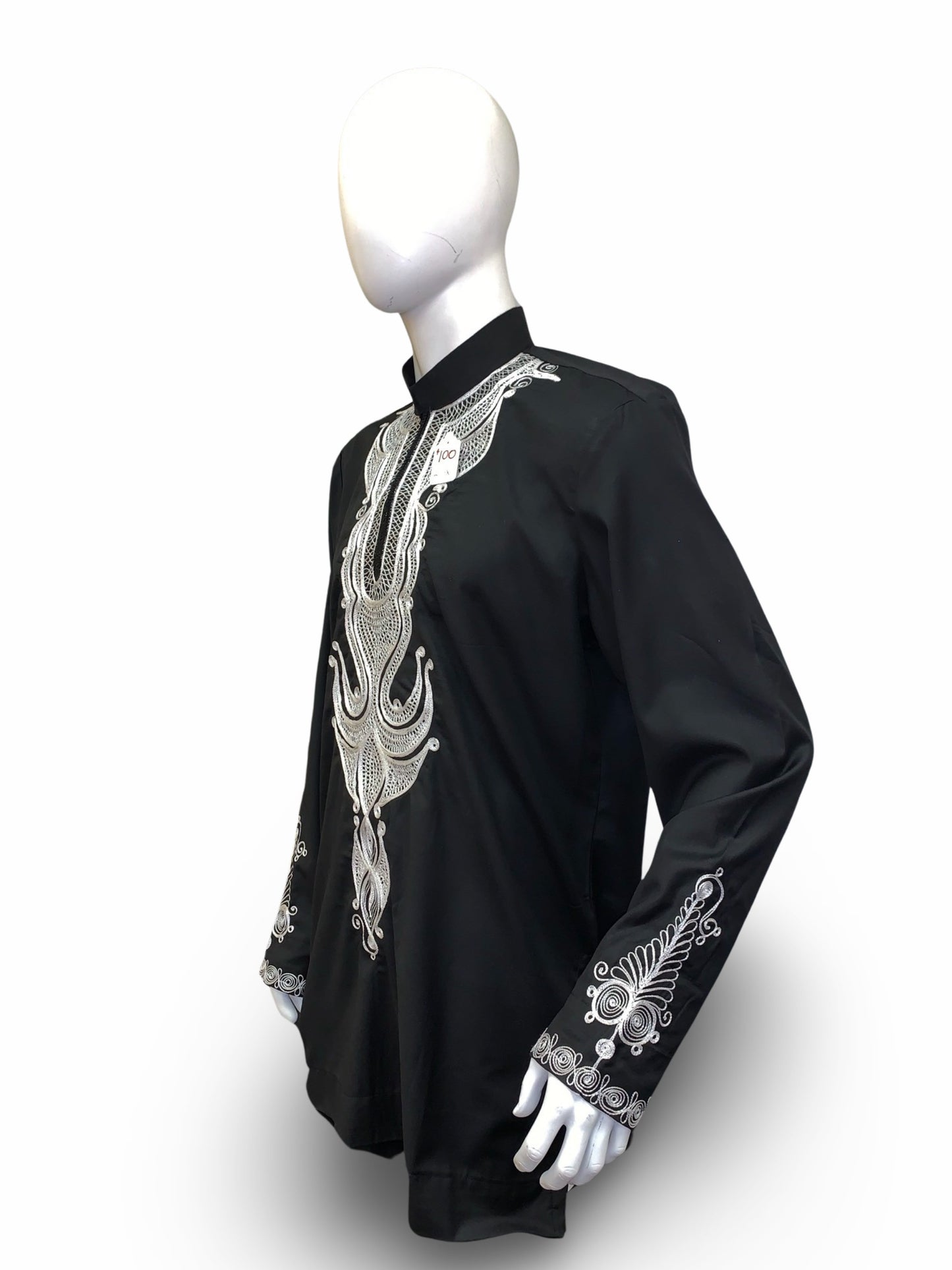 Men’s Embroidery Kaftan Shirt