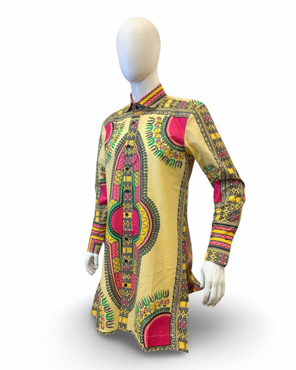 Men’s Formal Dashiki Dress Shirt