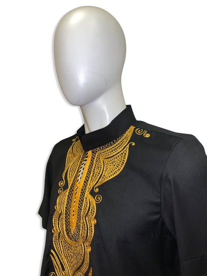 Men’s Embroidery Kaftan Shirt