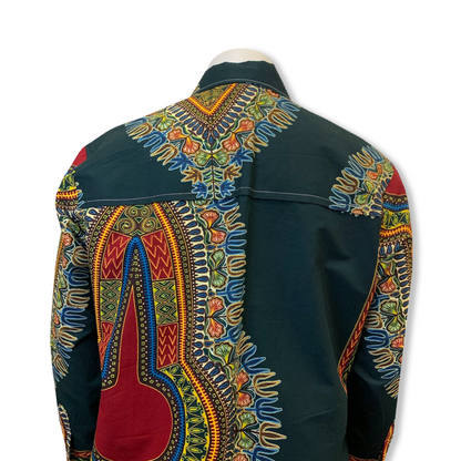 Men’s Formal Dashiki Dress Shirt