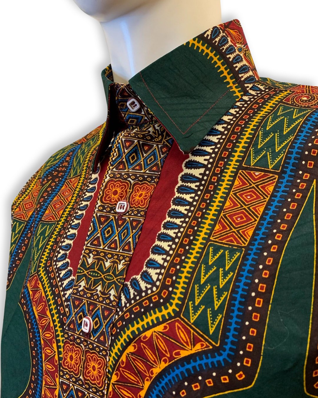 Men’s Formal Dashiki Dress Shirt