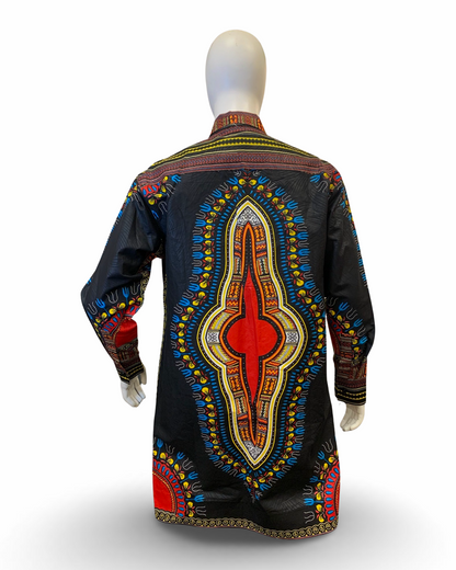 Men’s Formal Dashiki Dress Shirt