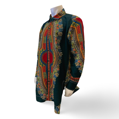 Men’s Formal Dashiki Dress Shirt