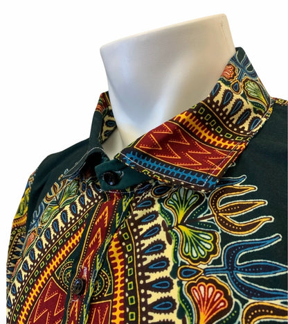 Men’s Formal Dashiki Dress Shirt