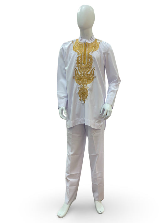 Men’s 2pc Formal Embroidery Kaftan Set