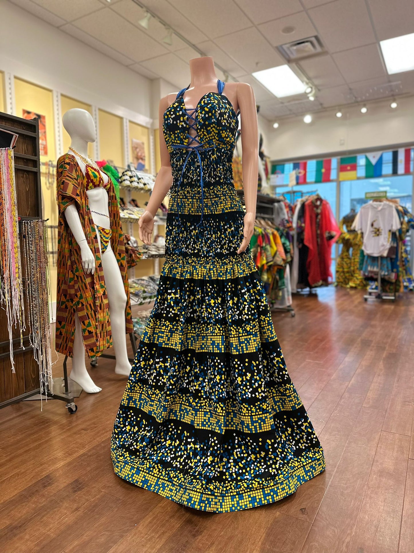 Ankara prom dinner dress