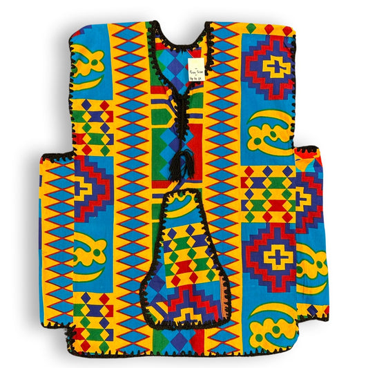 Kente Kowa Top