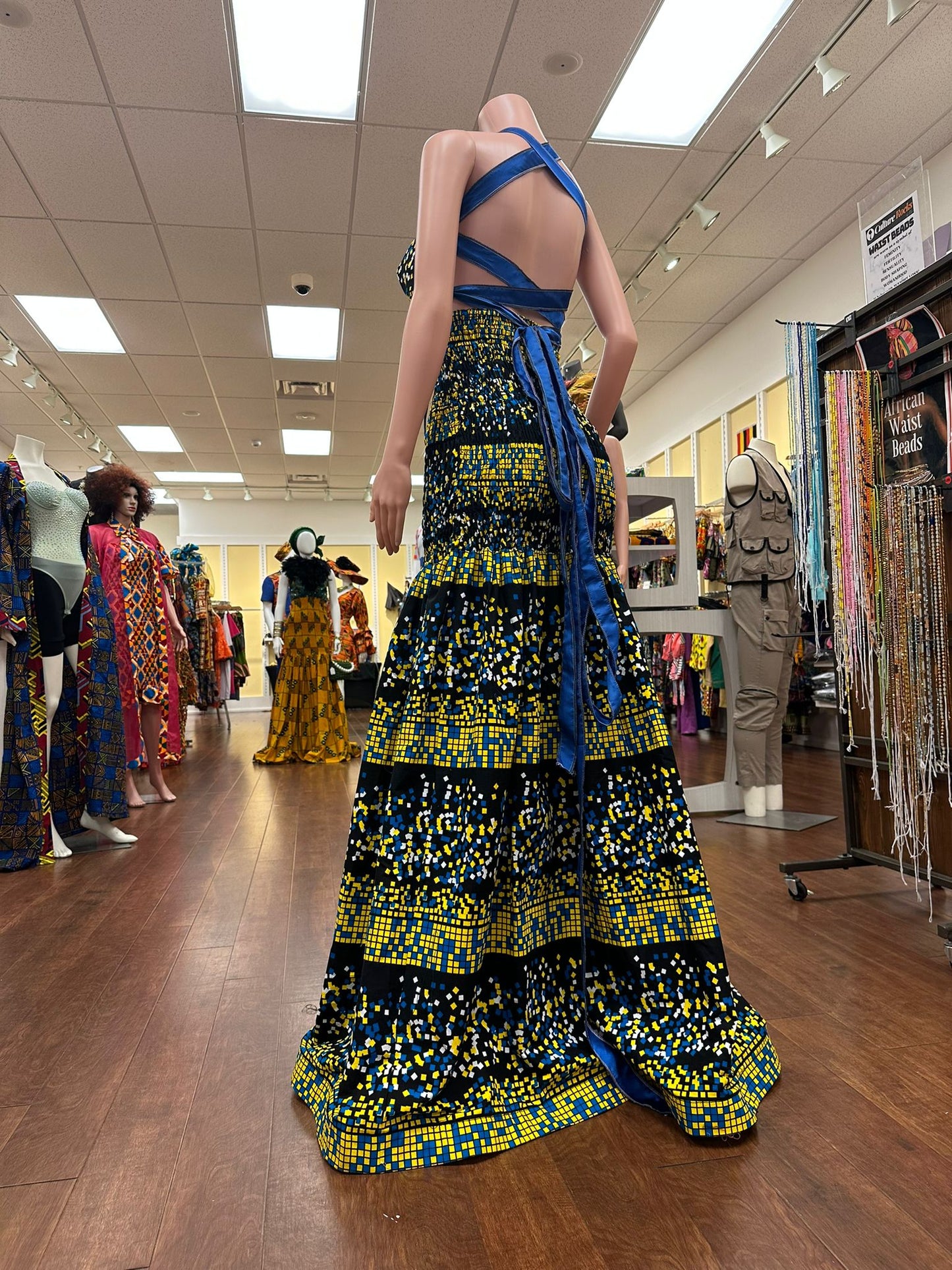 Ankara prom dinner dress