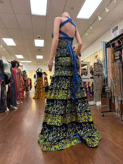 Ankara prom dinner dress