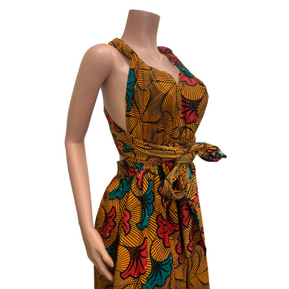 Ankara Infinity Palazzo Dress