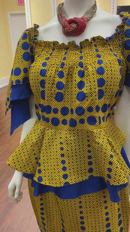Ankara Skirt and Top
