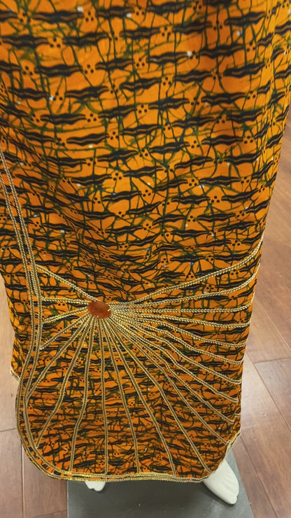 2 piece Ankara dress