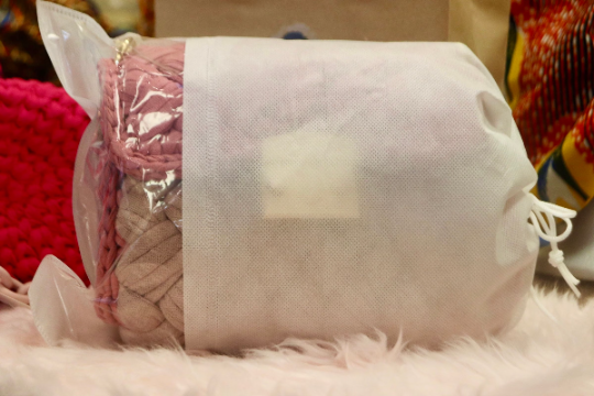 4-piece Luxury Crochet Yarn Handbag