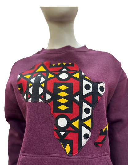 Ankara Hoodie Sweatshirt