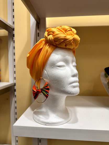 Pre-tied Head Wrap (Stretch)