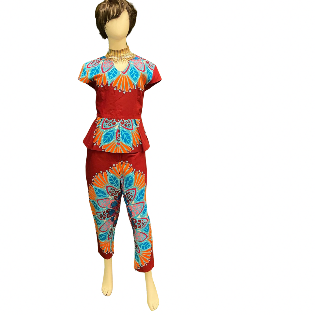 Ankara Top and Pants
