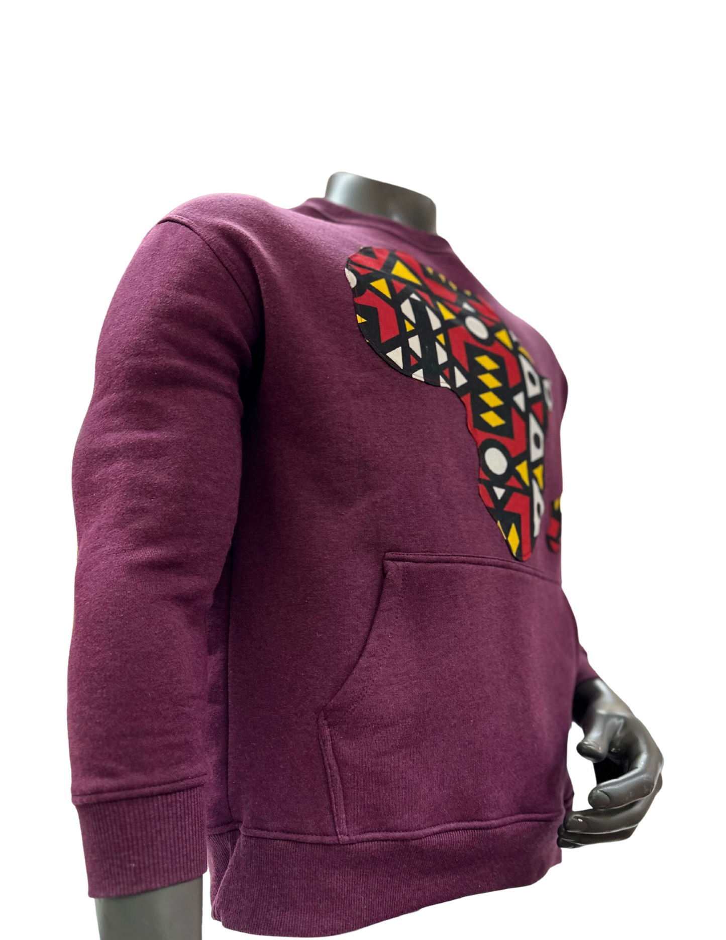 Ankara Hoodie Sweatshirt