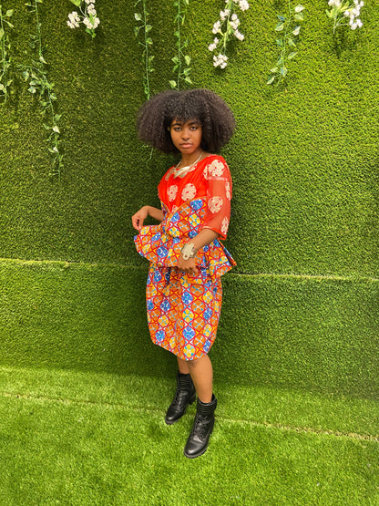 Ankara Skirt and Top