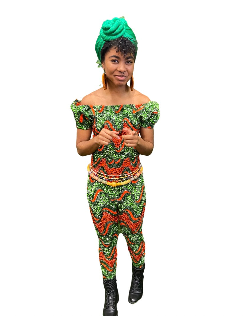 Stretch Elastic Jumpsuit